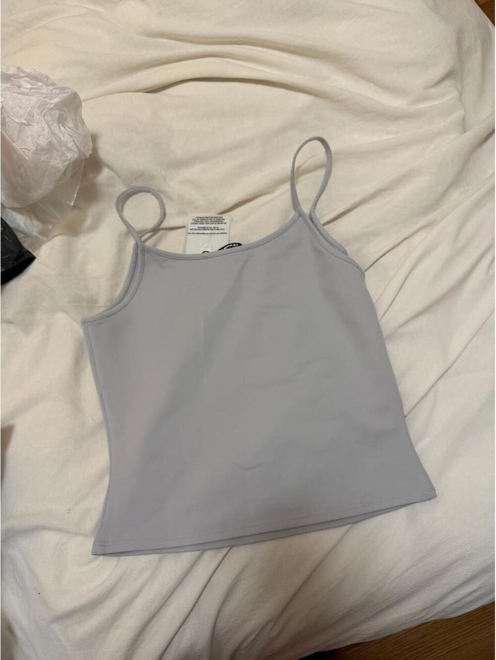 Sold out light gray tank air tank top